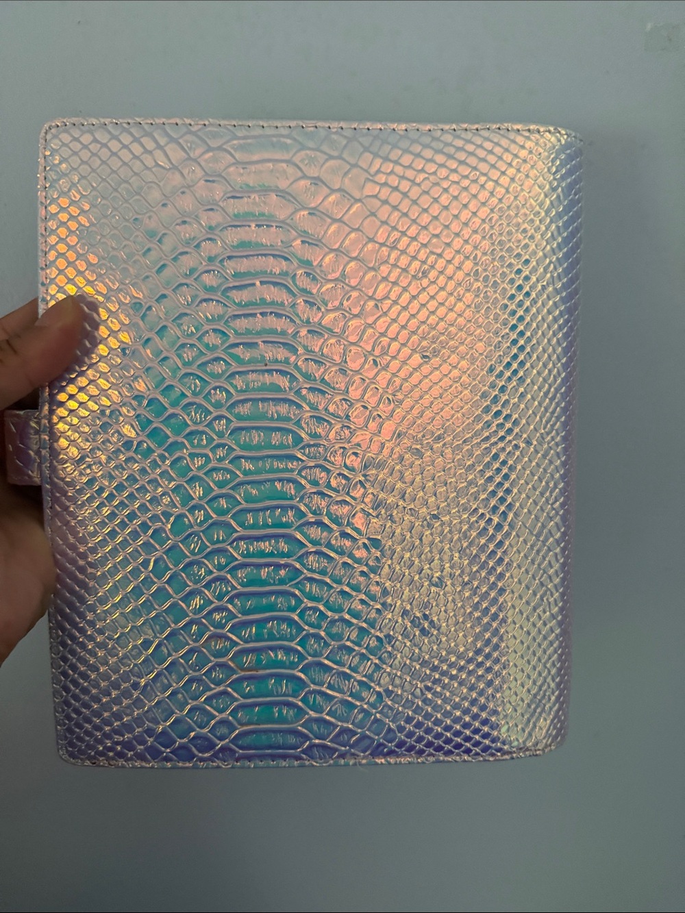 Iridescent Snake-Embossed Planner - Picture 7 of 10